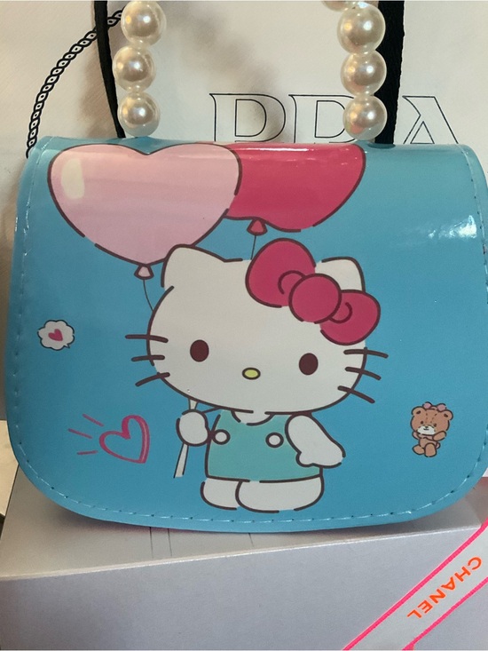 Hello Kitty Other - Hello Kitty Blue and Pink Kids Handbag